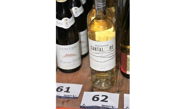 6 flessen à 75cl diverse witte wijn: 2x AVIGNONESI CANTALORO, Toscana, 2018 en 6x CANTALORO Bio 2018